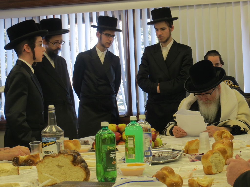 תיעוד: הנופש של הרבי מסקווירא בעיירה נייעק