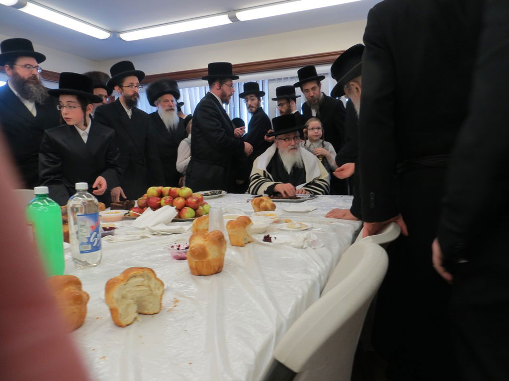 תיעוד: הנופש של הרבי מסקווירא בעיירה נייעק