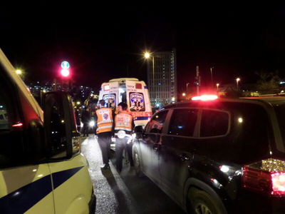 זירת התאונה