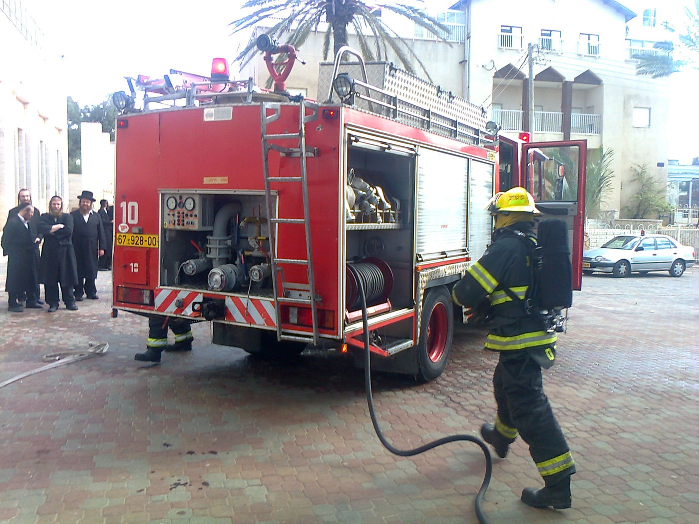 האדמו"ר מצאנז: "כשיש שריפה נשרפות קליפות רבות"