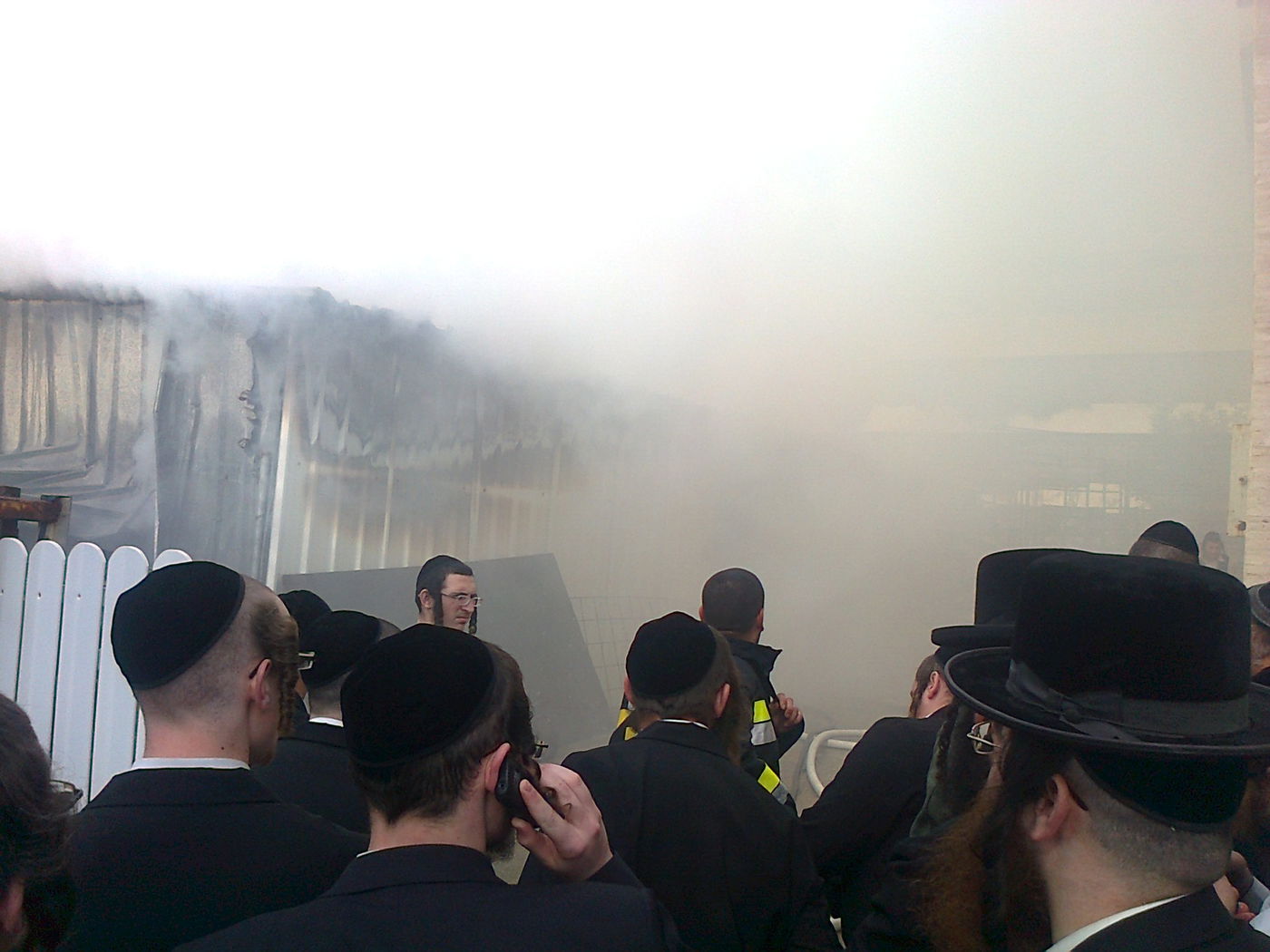 האדמו"ר מצאנז: "כשיש שריפה נשרפות קליפות רבות"