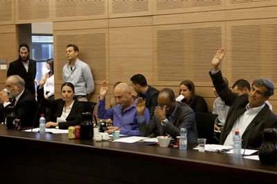 הצבעה בוועדת שקד