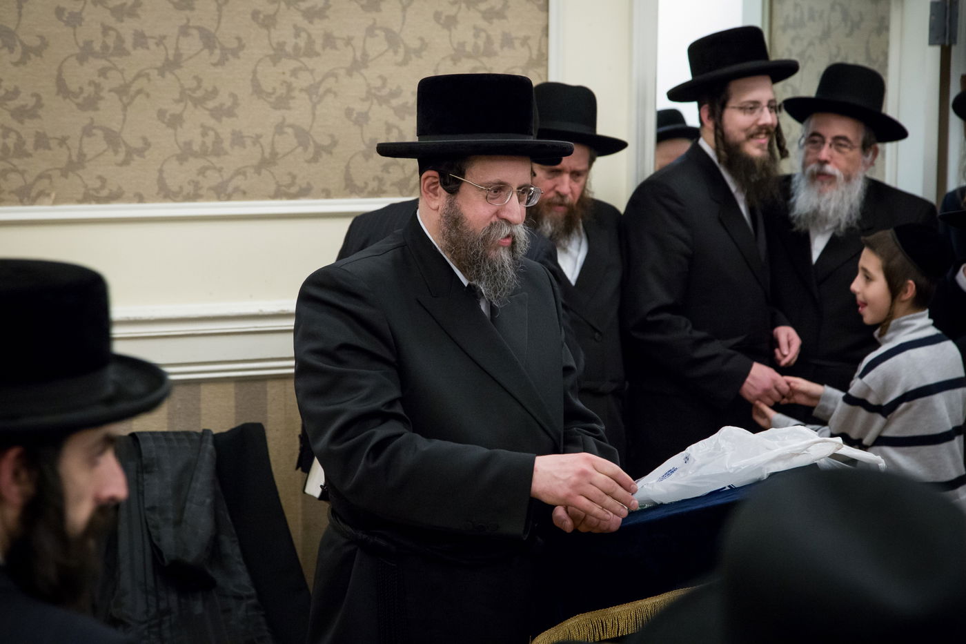 בורו פארק: קבלת פנים לאדמו"ר מבויאן