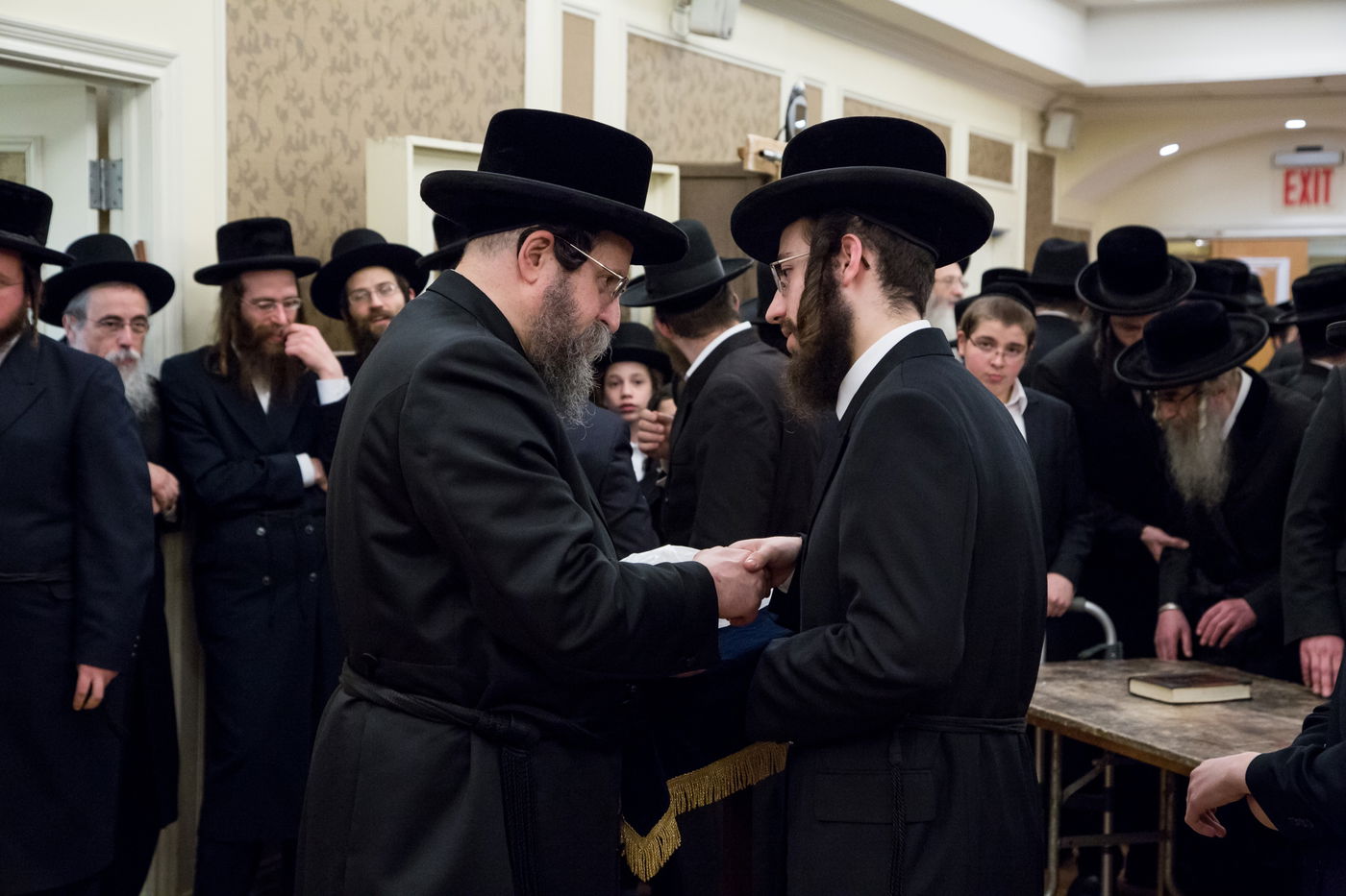 בורו פארק: קבלת פנים לאדמו"ר מבויאן