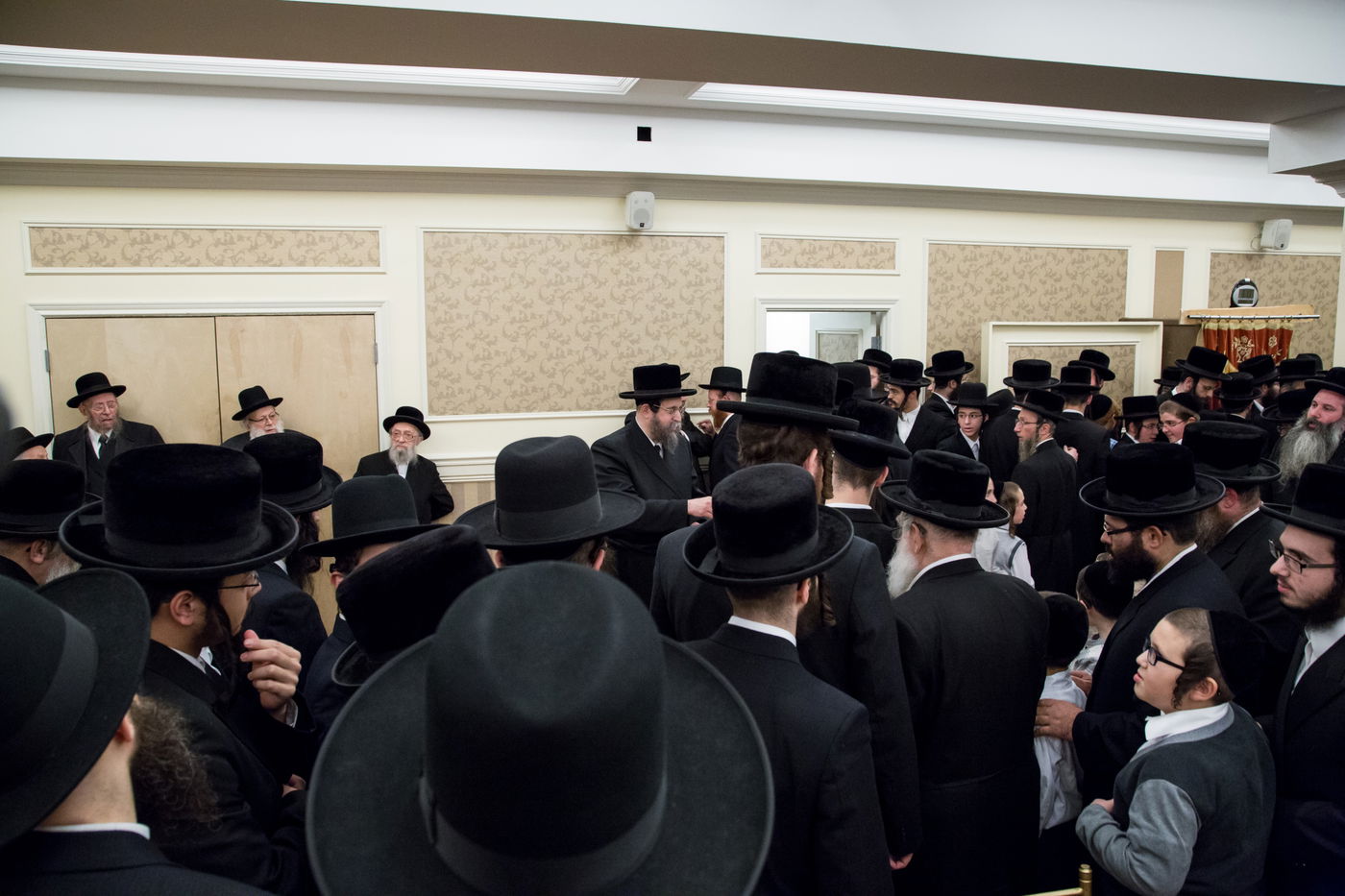 בורו פארק: קבלת פנים לאדמו"ר מבויאן