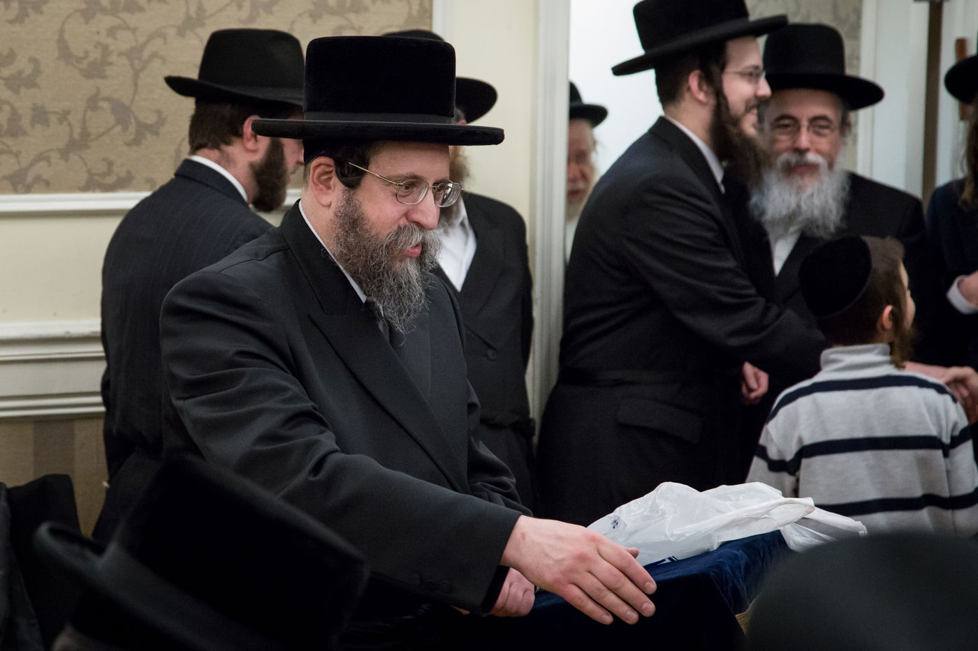 בורו פארק: קבלת פנים לאדמו"ר מבויאן