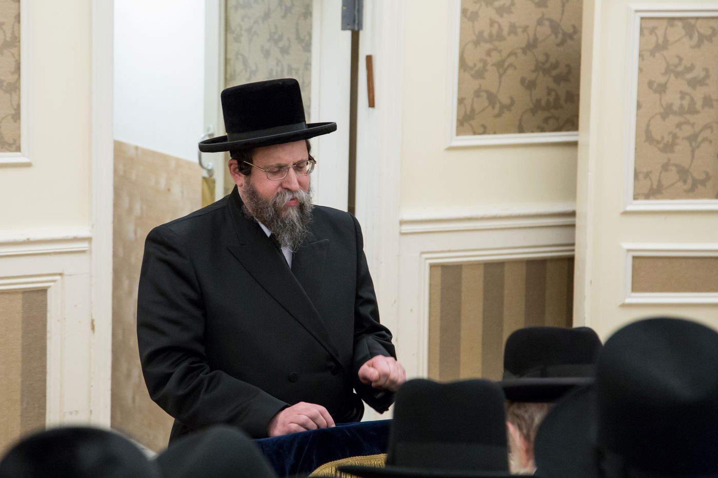 בורו פארק: קבלת פנים לאדמו"ר מבויאן