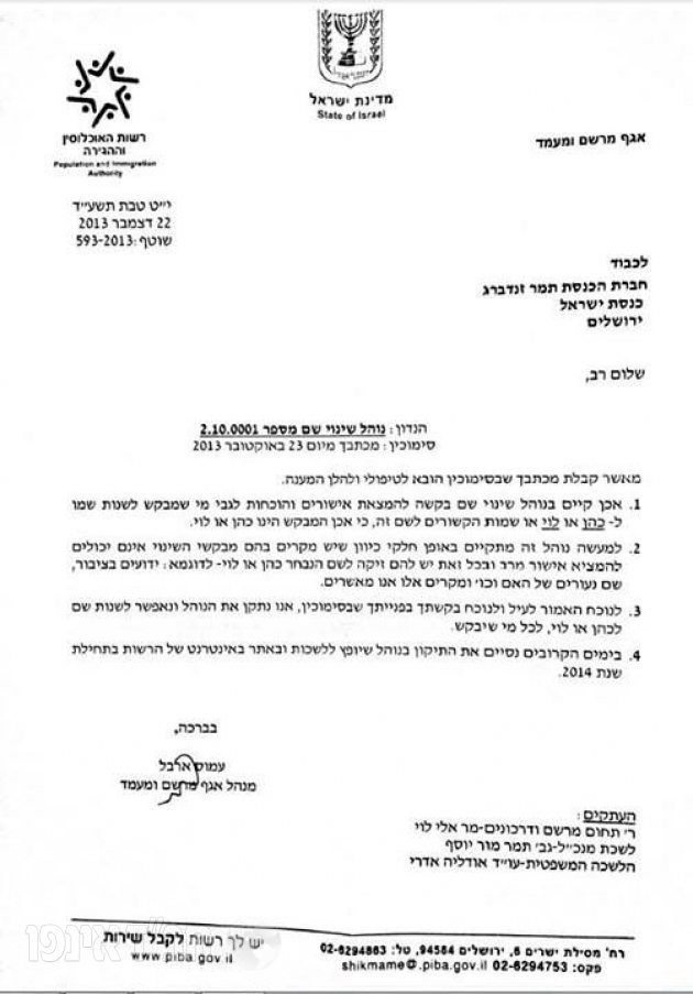 רוצה להיות כהן או לוי? תיענה בחיוב