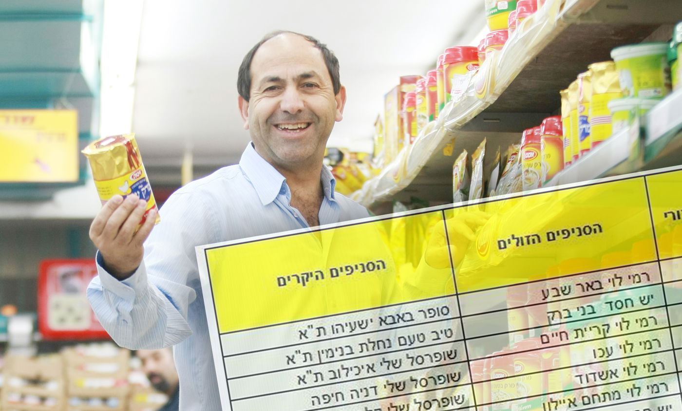 5 מתוך עשרת המקומות הזולים ביותר, של רמי לוי