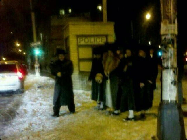 האדמו"ר מהר"י מסאטמר בהלוויה