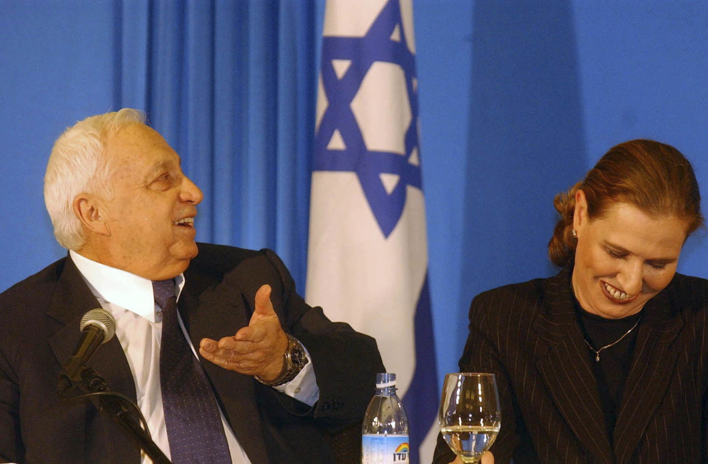 אריק שרון ז"ל וציפי לבני