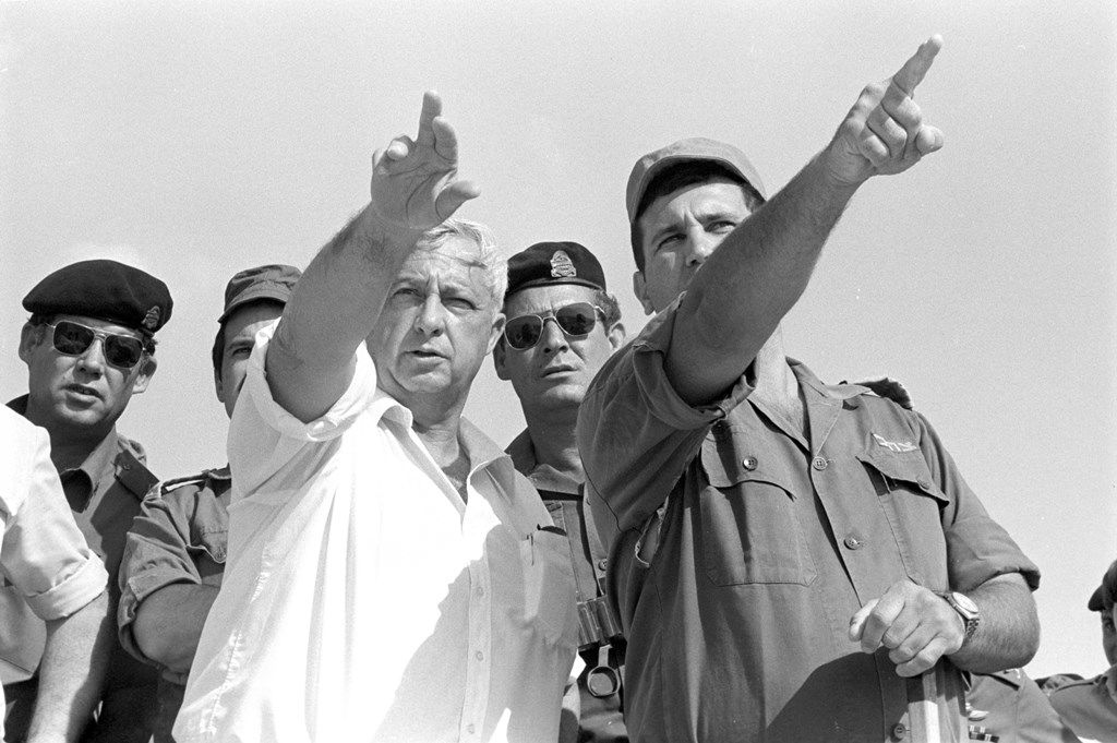 הגנרל אריאל שרון • תיעוד מארכיון צה"ל