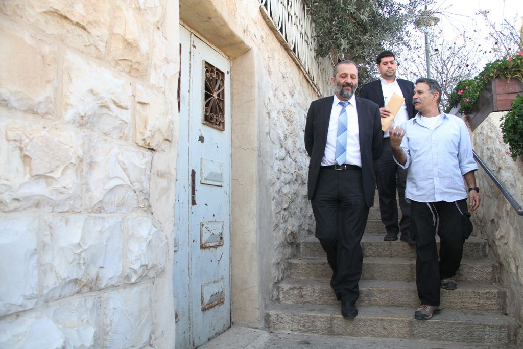 דרעי סייר בעיר דוד: "המדינה צריכה להשקיע במקום הזה כמה שיותר"