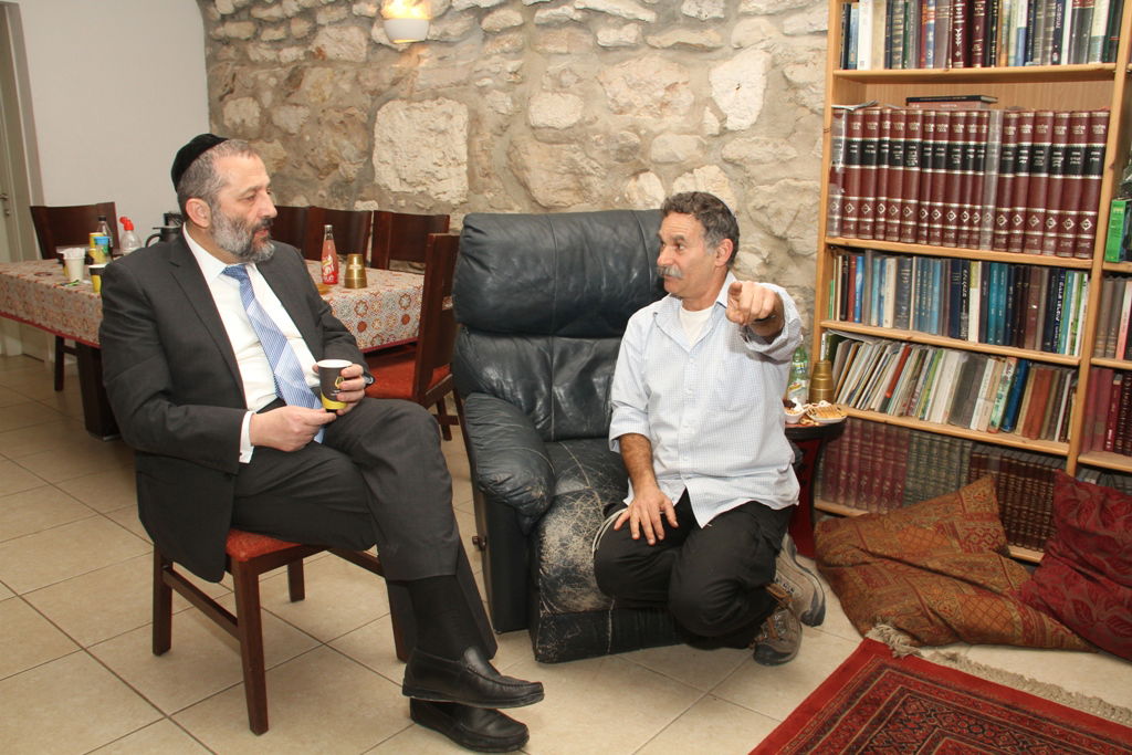 דרעי סייר בעיר דוד: "המדינה צריכה להשקיע במקום הזה כמה שיותר"