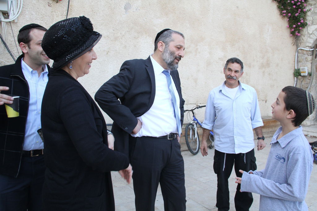 דרעי סייר בעיר דוד: "המדינה צריכה להשקיע במקום הזה כמה שיותר"