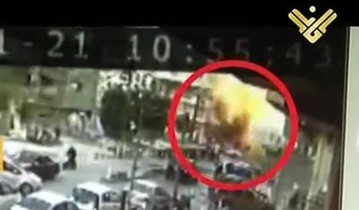 תיעוד וידאו: רגע הפיצוץ בביירות