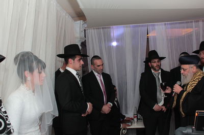 גלריה: ישי כהן התחתן, כולם באו לאחל מזל טוב