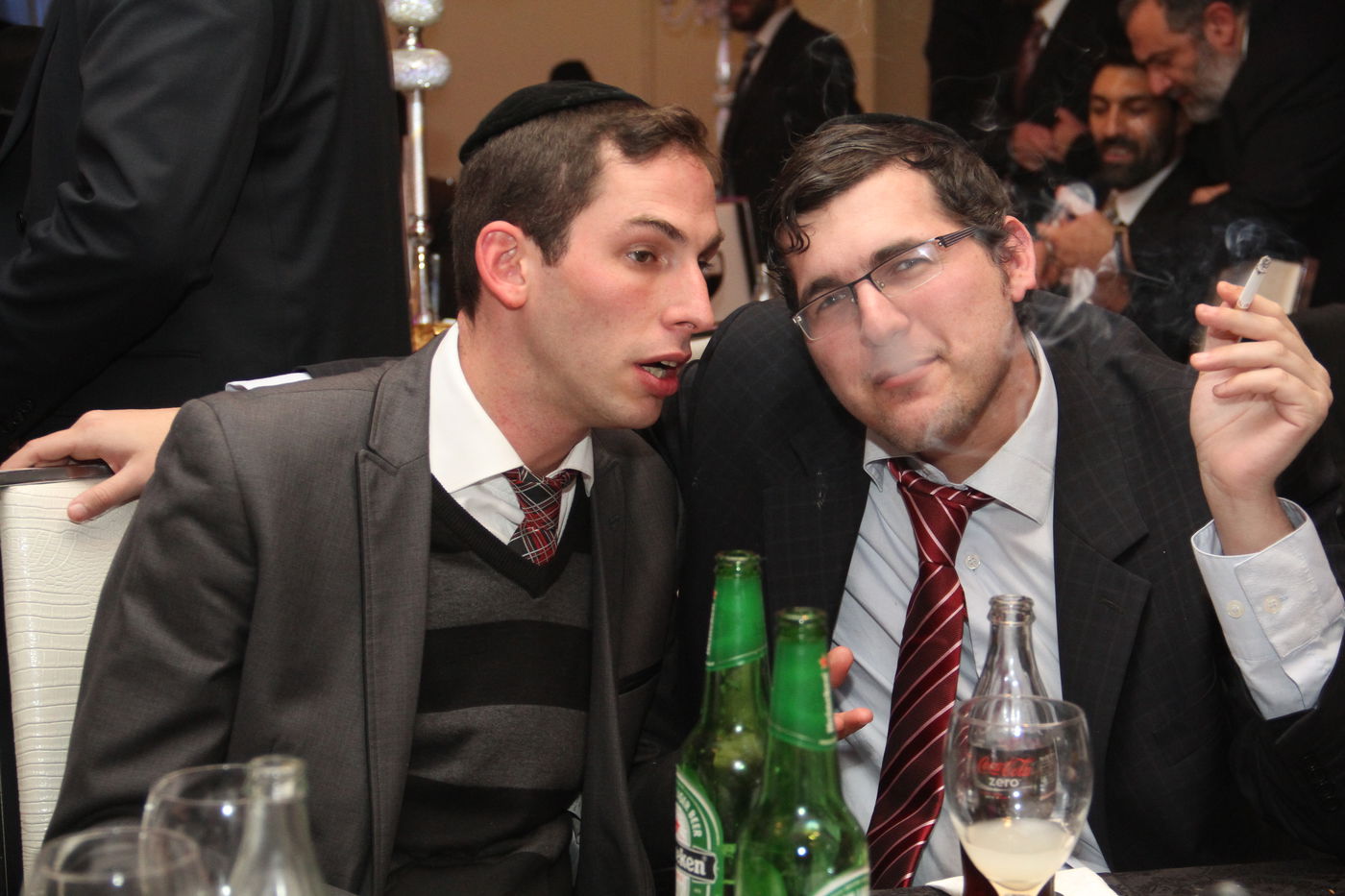 גלריה: ישי כהן התחתן, כולם באו לאחל מזל טוב