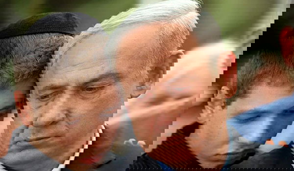 נתניהו ובנו יאיר