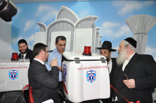 שלושה אופנולנסים חדשים נוספו בסניף 'איחוד הצלה' בני ברק