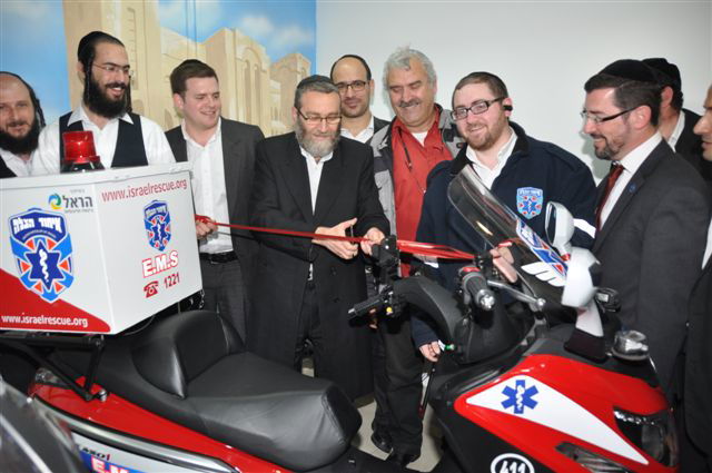 שלושה אופנולנסים חדשים נוספו בסניף 'איחוד הצלה' בני ברק