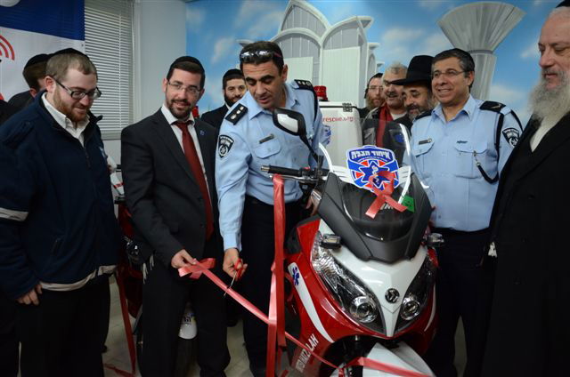 שלושה אופנולנסים חדשים נוספו בסניף 'איחוד הצלה' בני ברק