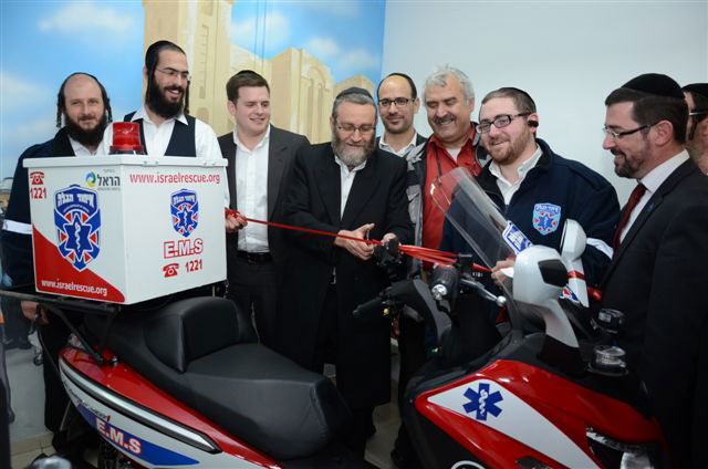 שלושה אופנולנסים חדשים נוספו בסניף 'איחוד הצלה' בני ברק