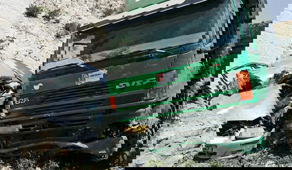 תאונה בה מעורבת משאית