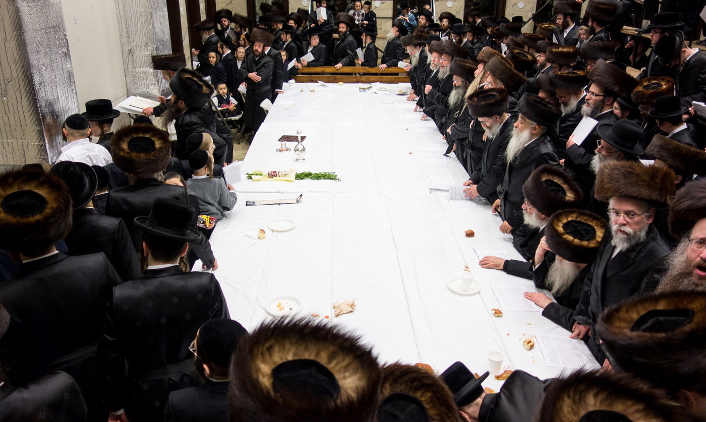 תמונות: הרבי מסלאנים בבורו פארק