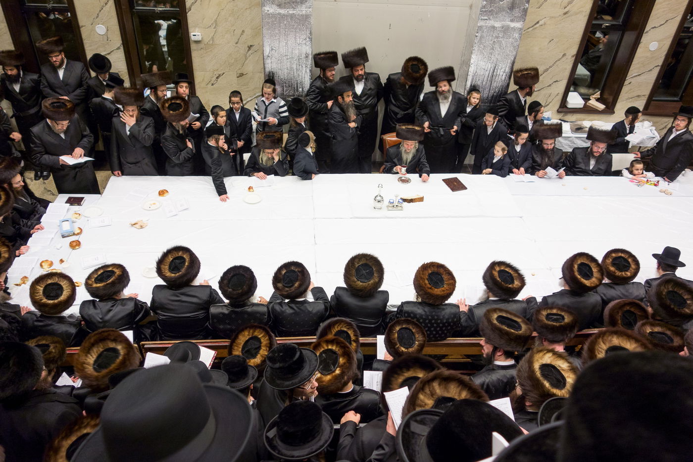 תמונות: הרבי מסלאנים בבורו פארק