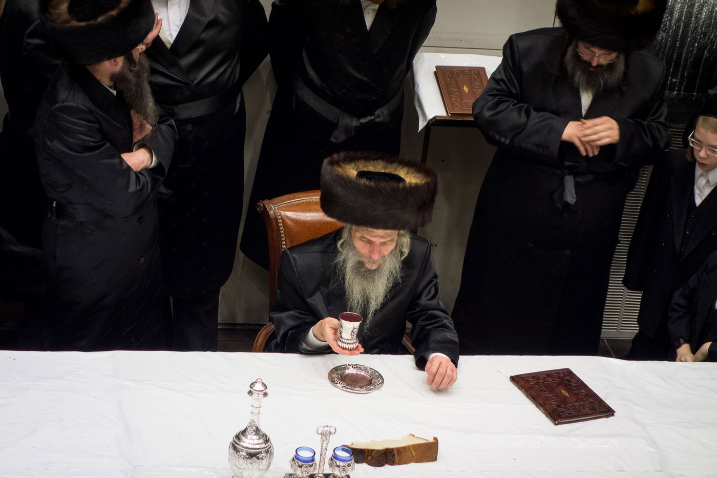 תמונות: הרבי מסלאנים בבורו פארק