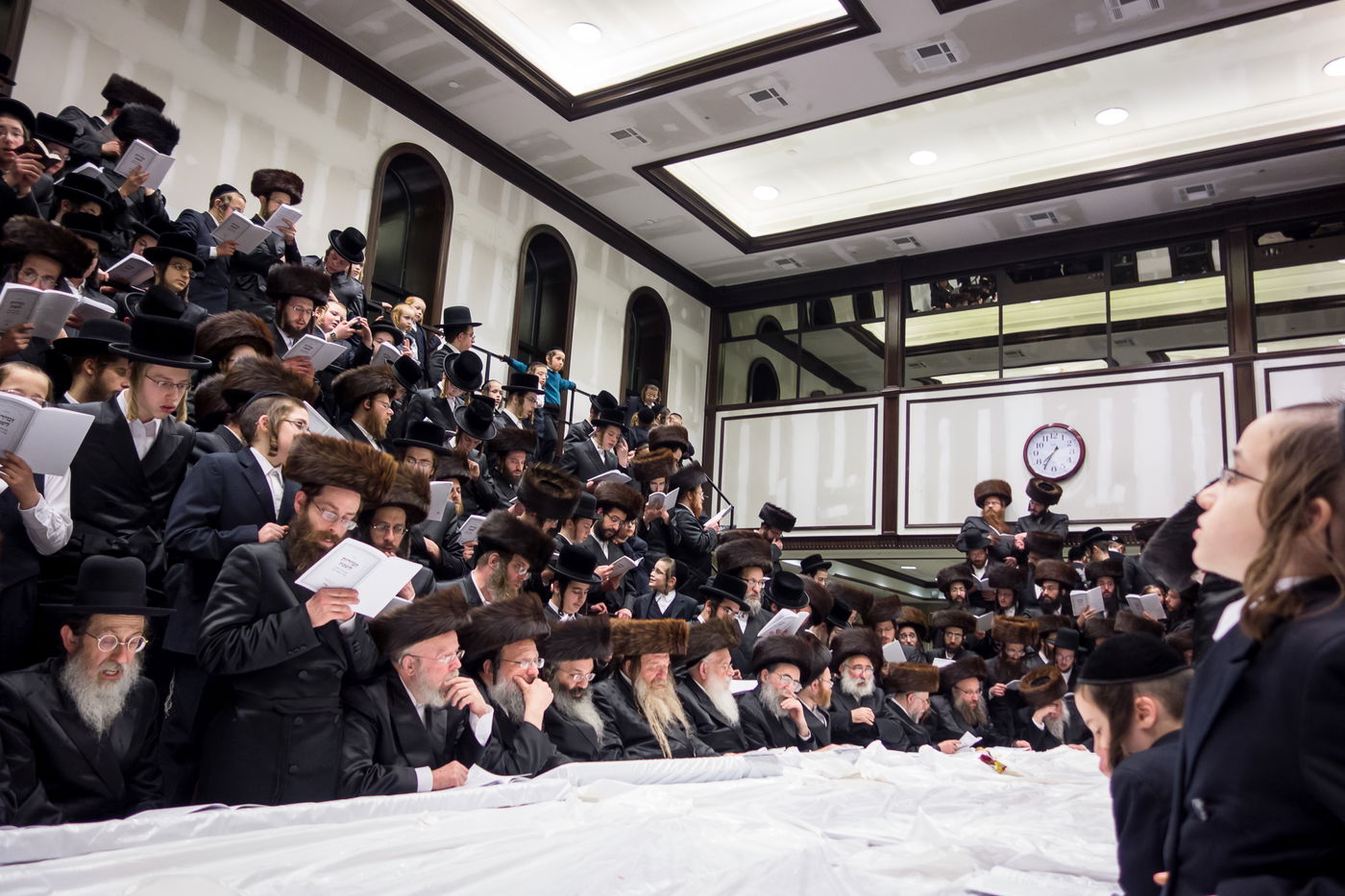 תמונות: הרבי מסלאנים בבורו פארק