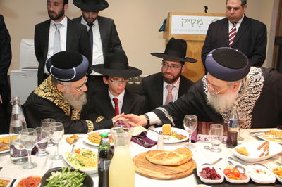 גלריה: בר מצווה לנכד הגר"י יוסף והגר"ש עמאר