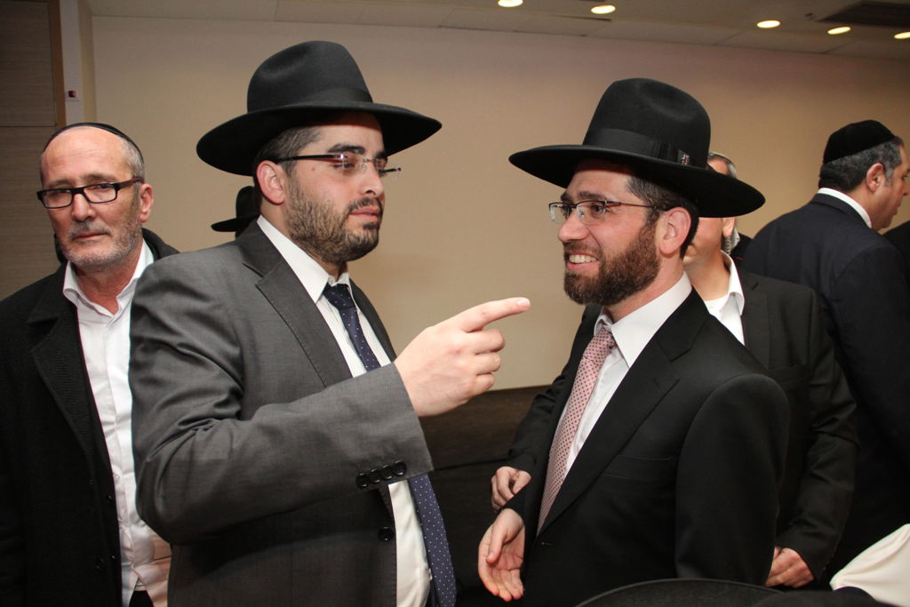 גלריה: בר מצווה לנכד הגר"י יוסף והגר"ש עמאר