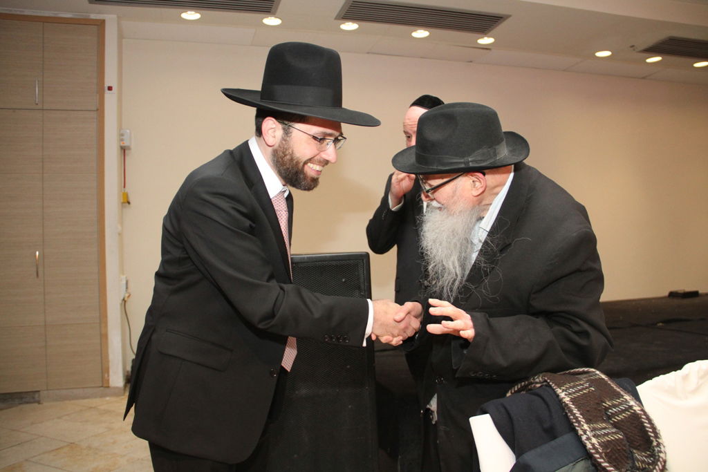 גלריה: בר מצווה לנכד הגר"י יוסף והגר"ש עמאר