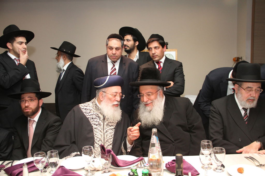 גלריה: בר מצווה לנכד הגר"י יוסף והגר"ש עמאר