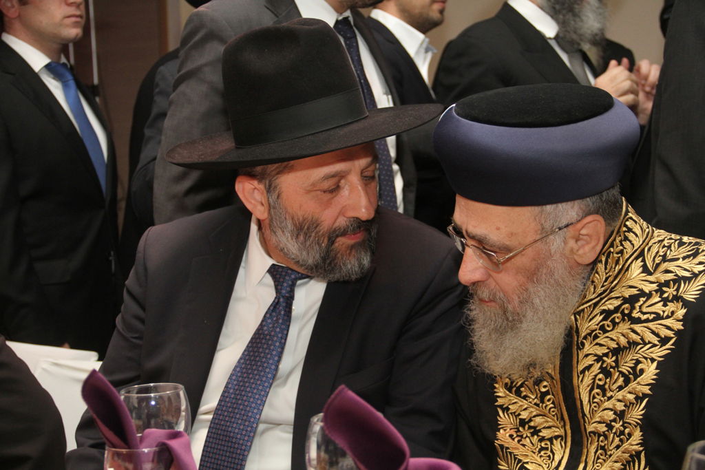 גלריה: בר מצווה לנכד הגר"י יוסף והגר"ש עמאר