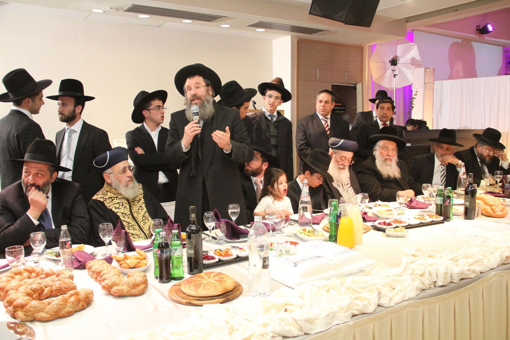 גלריה: בר מצווה לנכד הגר"י יוסף והגר"ש עמאר