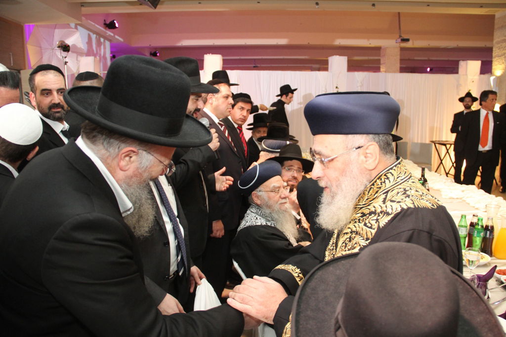 גלריה: בר מצווה לנכד הגר"י יוסף והגר"ש עמאר