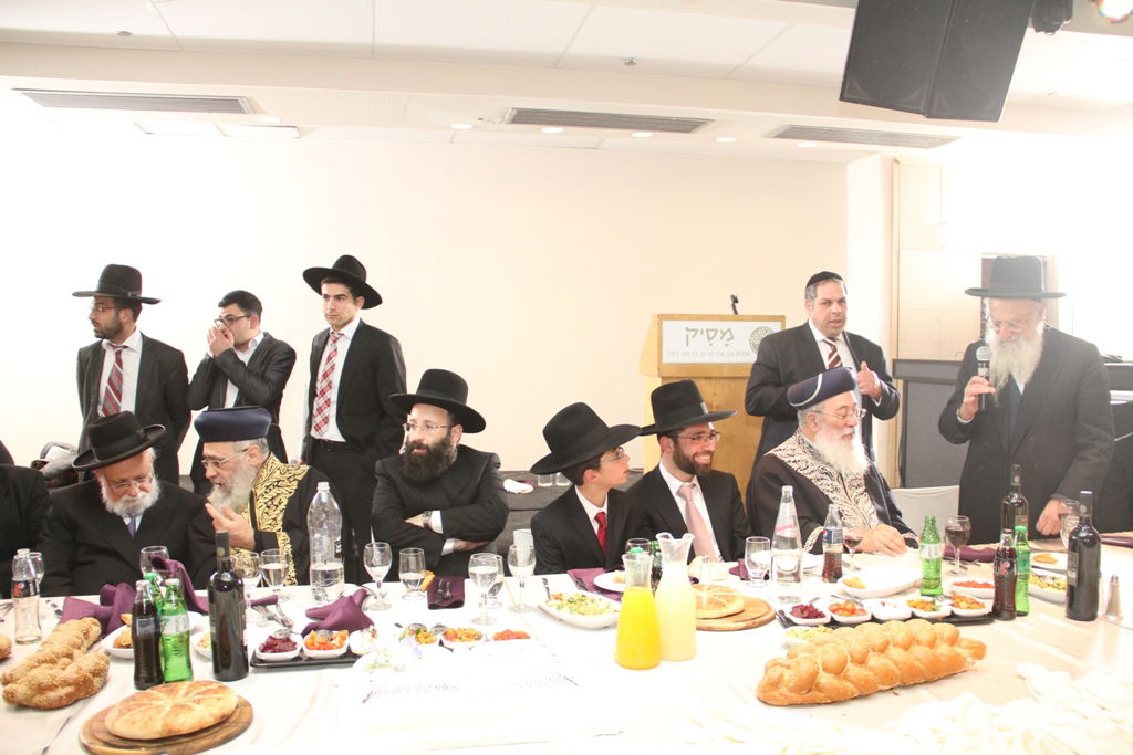 גלריה: בר מצווה לנכד הגר"י יוסף והגר"ש עמאר