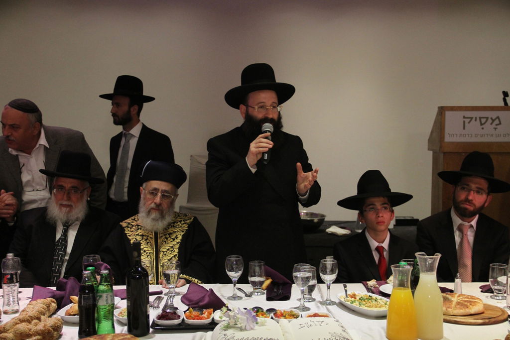 גלריה: בר מצווה לנכד הגר"י יוסף והגר"ש עמאר