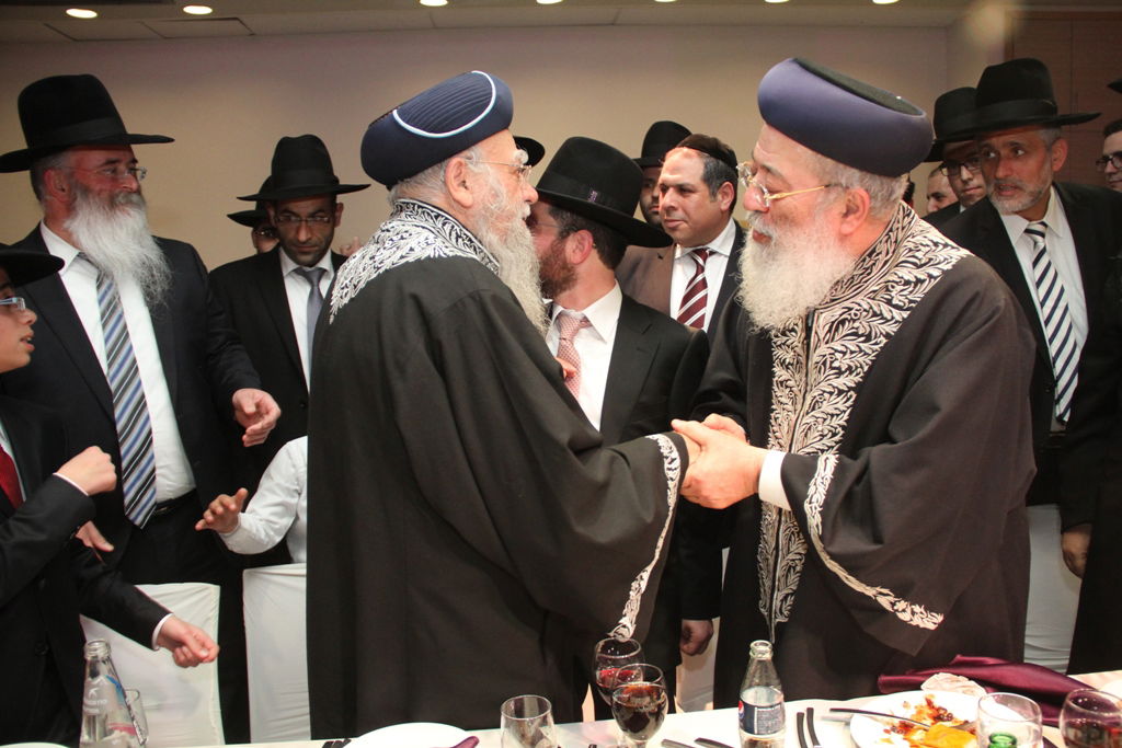 גלריה: בר מצווה לנכד הגר"י יוסף והגר"ש עמאר