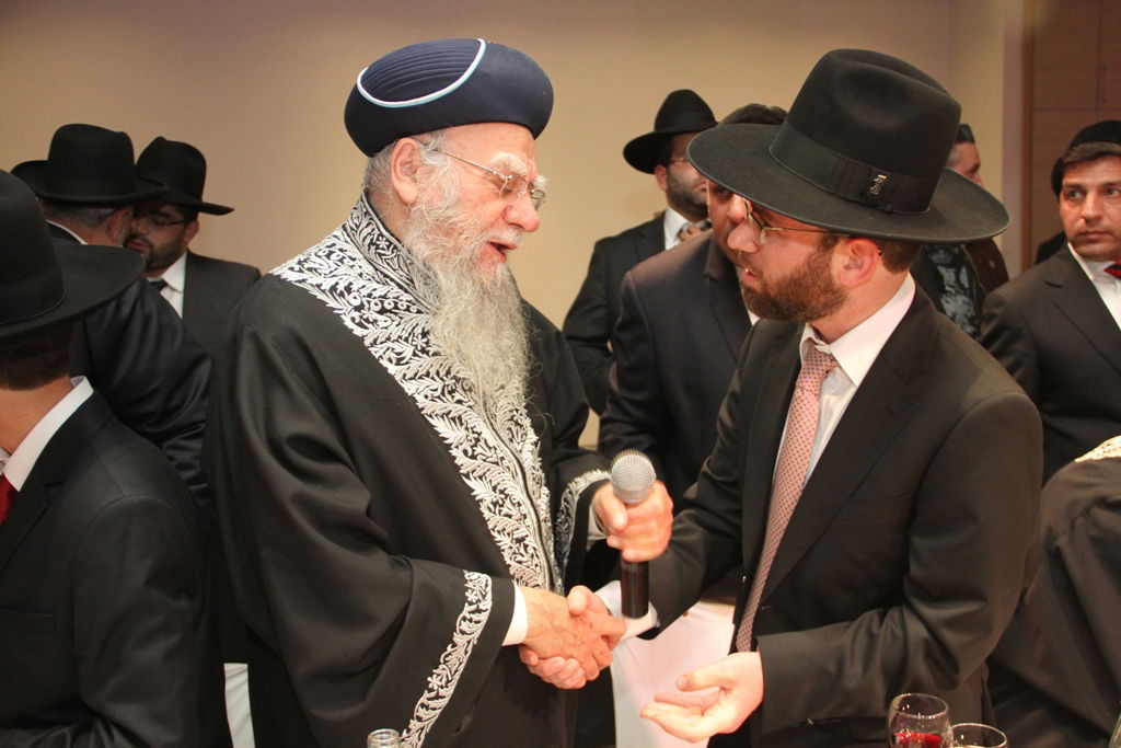 גלריה: בר מצווה לנכד הגר"י יוסף והגר"ש עמאר