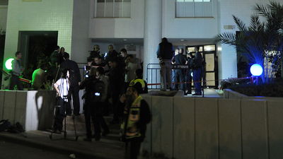 זירת הרצח באשקלון