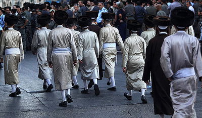 ירושלים: החרדים הפגינו, החילונים עשו תרגיל