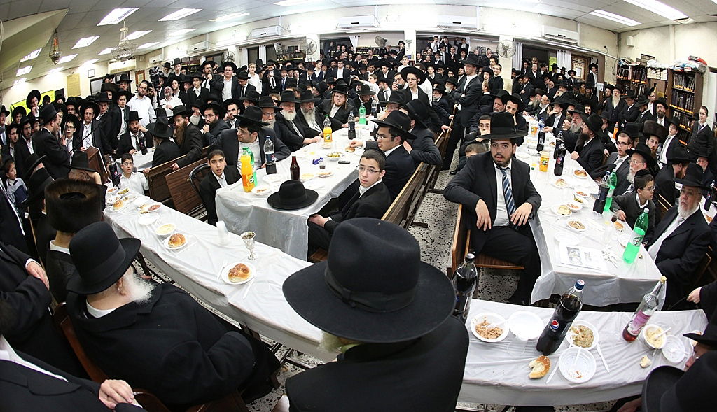 תיעוד: מעמד סיום הש"ס ב"נחלת משה" בבני ברק