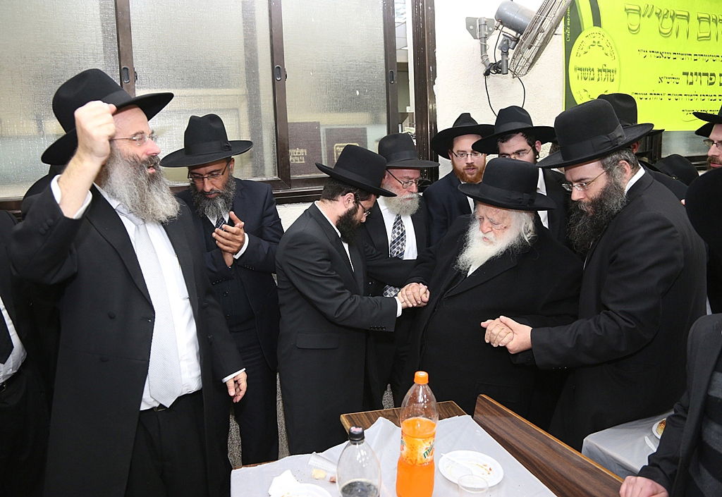 תיעוד: מעמד סיום הש"ס ב"נחלת משה" בבני ברק