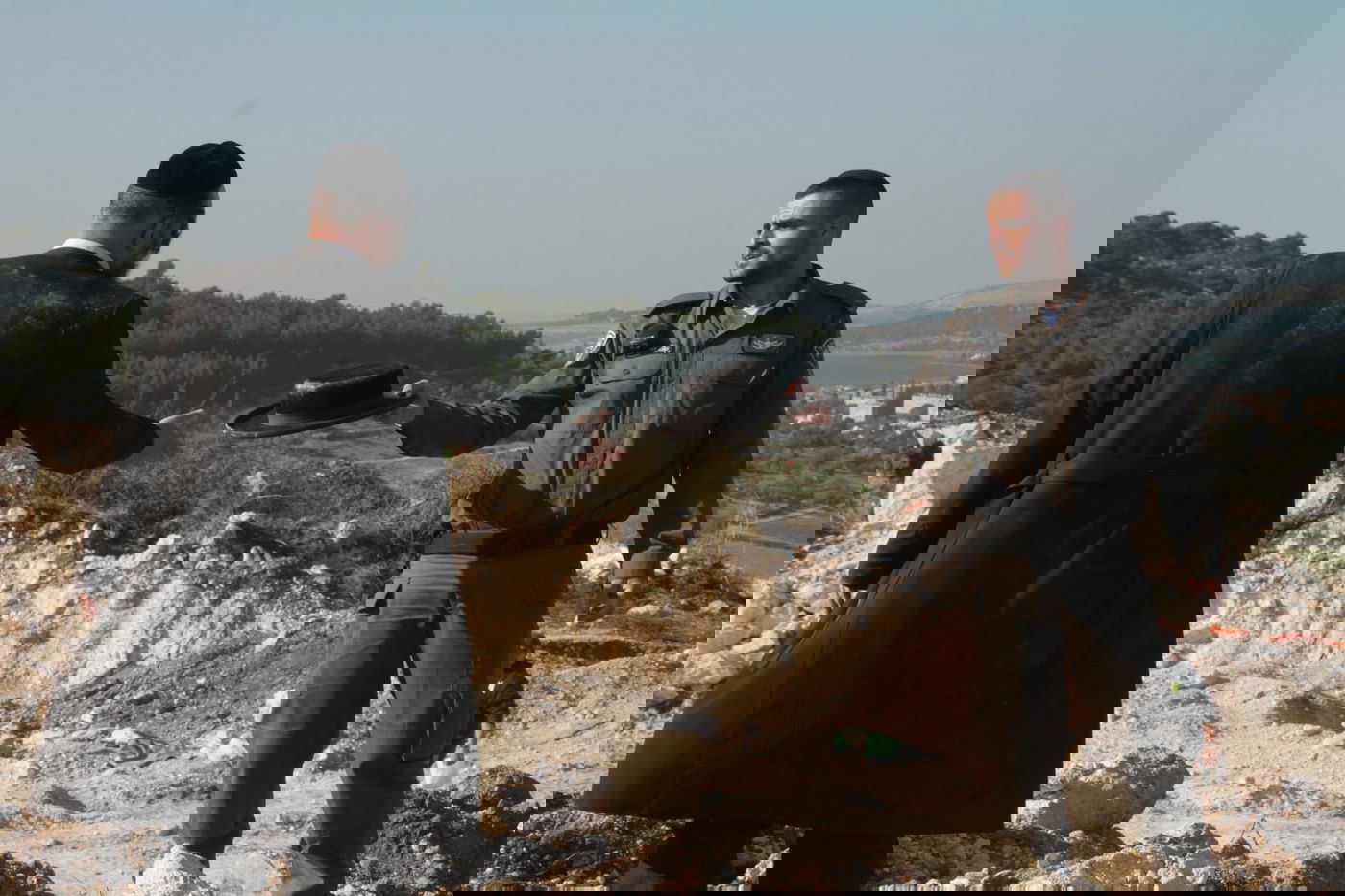 בית שמש: עשרות מחו על חילול קברים לטענתם במתחם גולובנציץ