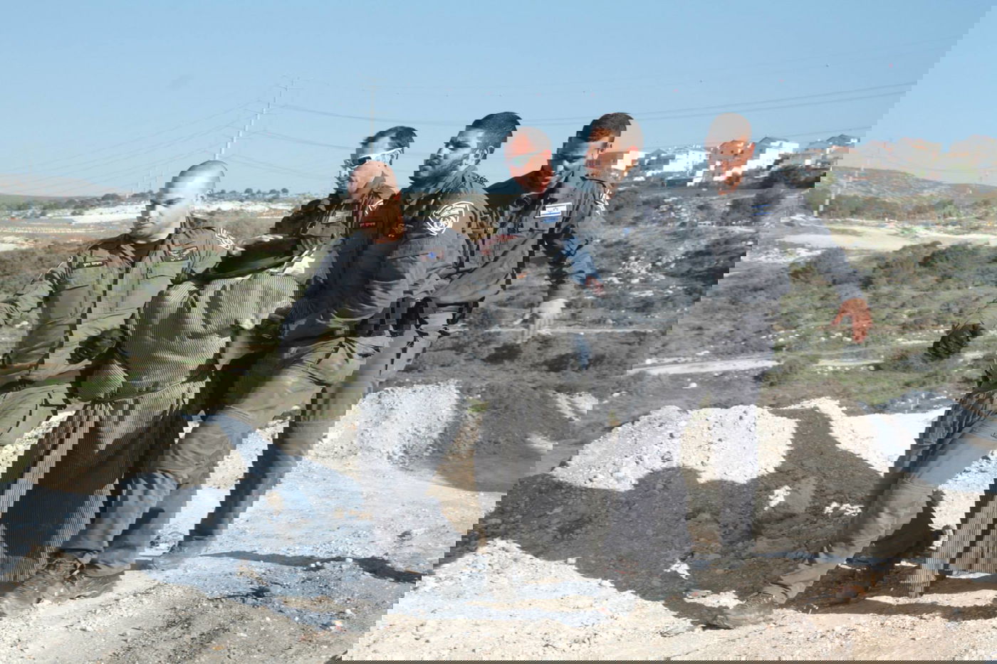 בית שמש: עשרות מחו על חילול קברים לטענתם במתחם גולובנציץ