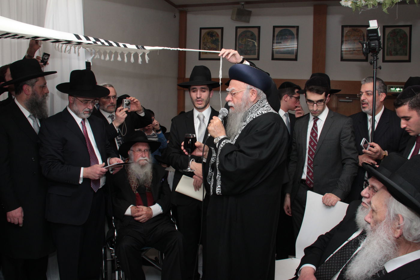 גלריה: נישואי בתו של הרב דוד יוסף